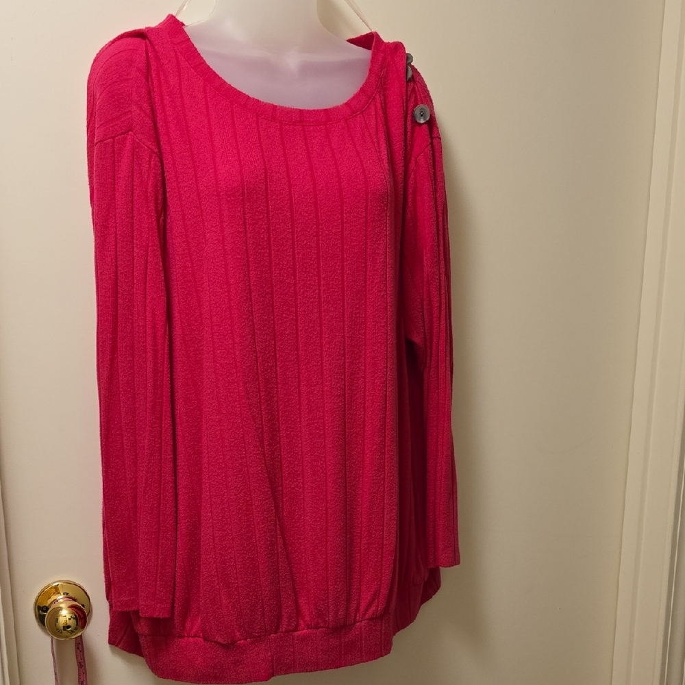 Source Unknown Pink Sweater - image 1